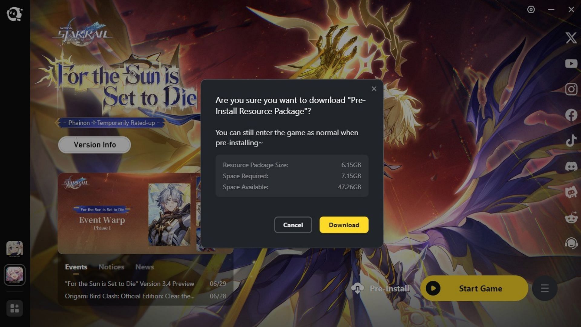 Version 3.4 preload preview (Image via HoYoverse)